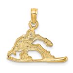 10K Snowboarder Charm - Image 4