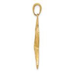 10K Diamond-cut Starfish Pendant - Image 2