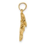 10K Double Manatee Pendant - Image 2