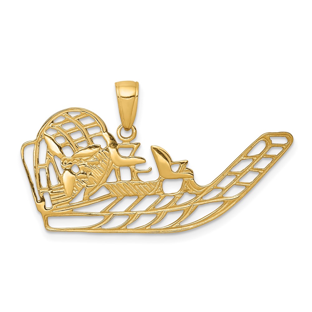 10K3102.jpg 10K Air Boat Pendant - Image 1