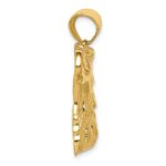 10K Eagle Head Pendant - Image 2