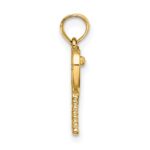 10K Tennis Racquets Pendant - Image 2