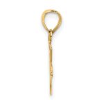 10K I HEART TENNIS Charm - Image 2