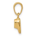 10k Baby Shoe Charm - Image 2
