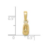 10k Baby Shoe Charm - Image 3