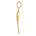 10K Basketball and Net Pendant - Image 2