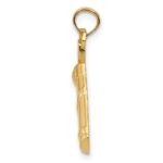 10k Polished Golf Bag Charm - Image 2