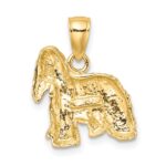 10K 2-D Cocker Spaniel Dog Charm - Image 4