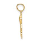 10k Mini Sitting Kitten Charm - Image 2