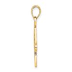 10K Cut-Out Horse Head Profile Charm - Image 2
