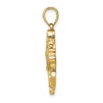 10K 2-D Jockey on Horse Charm - Image 2