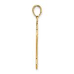 10K Cut-Out  Polished Dog Bone Charm - Image 2