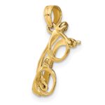 10K 3-D Moveable Sunglasses Charm - Image 5