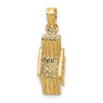10K 3-D Lounge Beach Chair Charm - Image 5