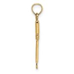 10K 3-D Weeding Garden Tool Charm - Image 2