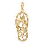 10K Multi Starfish Flip-Flop Charm