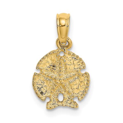 10K Sand Dollar W/Star