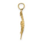 10K Cut-Out Angelfish Charm - Image 2