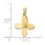 10K 3-D w/ 4 Blades Propeller Charm - Image 3