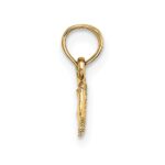 10K Mini Flying Fish Charm - Image 2