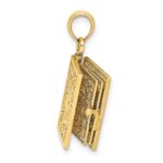 10K 3-D Moveable Pages Holy Bible w/ Lords Prayer Charm - Image 5