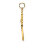 10K Cross w/ Filigree Center Charm - Image 2