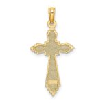10K w/ Pointed Ends Fancy Cross Charm - Image 4