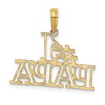 10K #1 PAPA  Cut-out Charm - Image 4