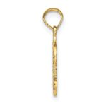 10K PISCES Zodiac Charm - Image 2