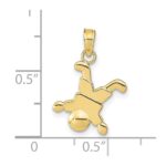 10K Little Boy Pendant - Image 3
