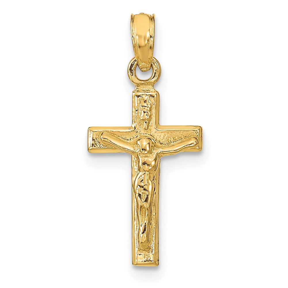 10K9601.jpg 10k Crucifix Pendant - Image 1