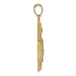 10k Crucifix Pendant - Image 2