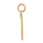 10k Large Polished Number 7 Charm - Image 2