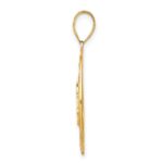 10k Polished Sun with Moon & Star Charm - Image 2