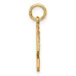 10ky Casted Medium Diamond-cut Number 9 Charm - Image 2
