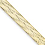 10k 5.5mm Silky Herringbone Chain