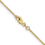 10k .9mm Round Snake Chain - Image 3