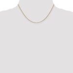 10k 1.1mm Round Snake Chain - Image 4