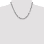 10k WG 6.25mm Flat Beveled Curb Chain - Image 4