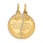 10K Mizpah Charm