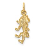10k Leo Zodiac Charm - Image 4