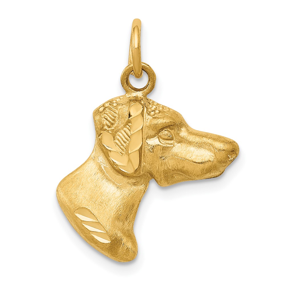 10ZC524.jpg 10ky Dog Charm - Image 1