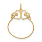 10k Heart Charm Holder - Image 4