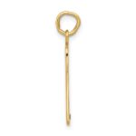 14k Enameled Pink Engravable BIRTH CERTIFICATE Charm - Image 2