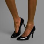 14K Polished Fancy Link Chain Plus Extender - Total Anklet - Image 7