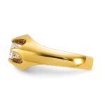 IBGoodman 14k 1 carat Lab Grown Diamond VS/SI+ G+ Complete Men's Ring - Image 4