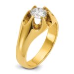 IBGoodman 14k 1 carat Lab Grown Diamond VS/SI+ G+ Complete Men's Ring - Image 7