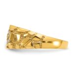 IBGoodman 14k 1/4 carat Lab Grown Diamond VS/SI+ G+ Complete Men's Cluster Nugget Ring - Image 3
