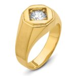 IBGoodman 14k Polished and Satin Men's Ring Mounting - Image 6