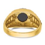 10k Two-Tone Fancy Ring Mounting - Image 5